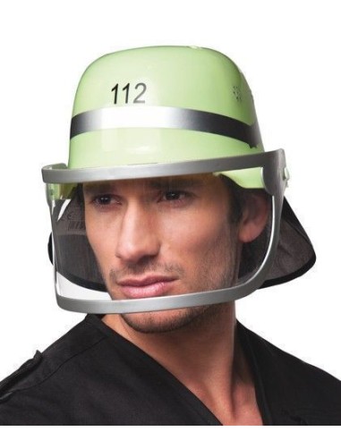 Chapéu de bombeiro 112 - de alta qualidade, ideal para carnaval, festas temáticas e eventos especiais.